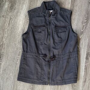 A New Day Sleeveless Gray Utility Vest
